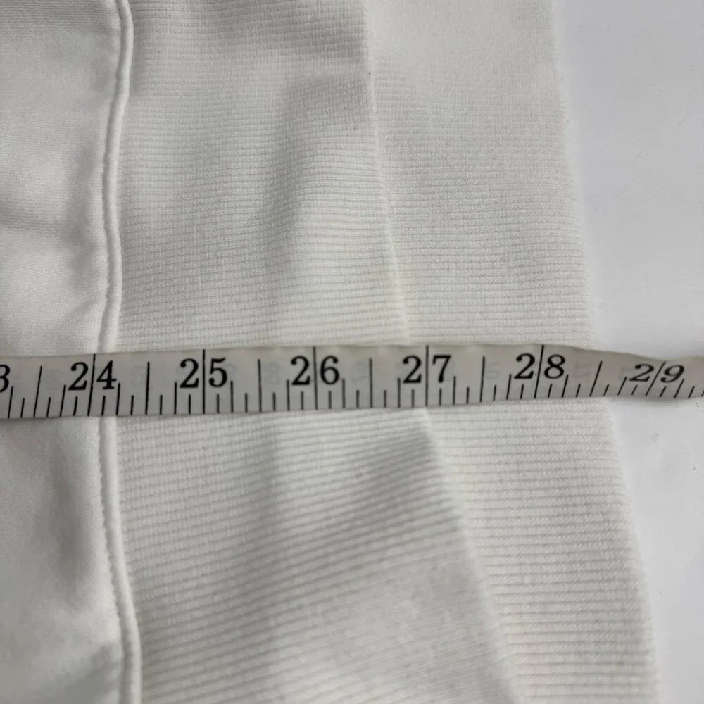 Nordstrom BP. White Sweatshirt Women's Med Casual Minimalist Warm BP487122MI EUC - Picture 7 of 9